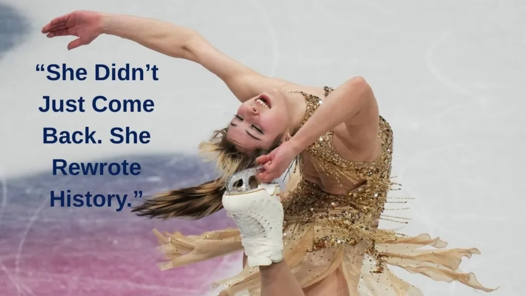 Alysa Liu Did not Just Come Back. She Rewrote History.