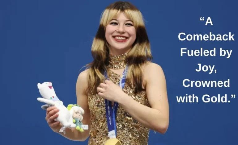 Alysa Liu’s Golden Comeback: 7 Powerful Moments That Redefined Olympic Greatness