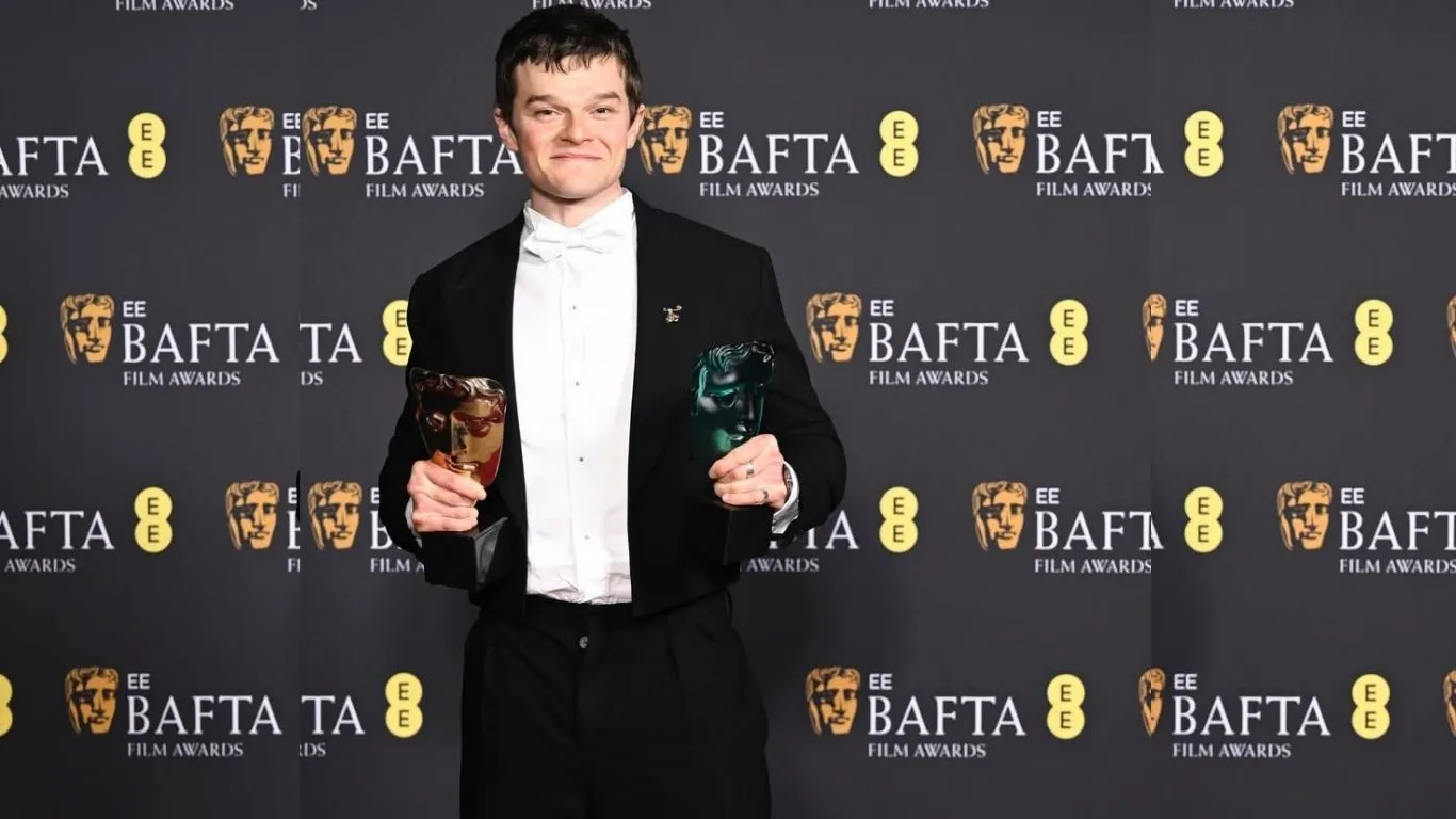 Robert Aramayo BAFTAs 2026 Double Win
