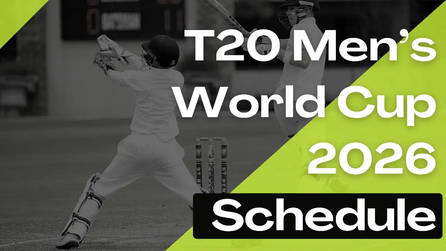 T20 Men’s World Cup 2026 Schedule out