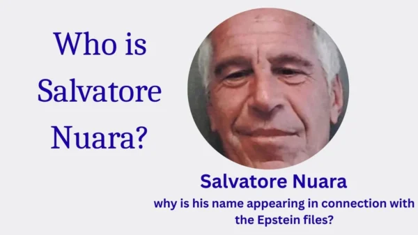 why is his name appearing in connection with the Epstein files