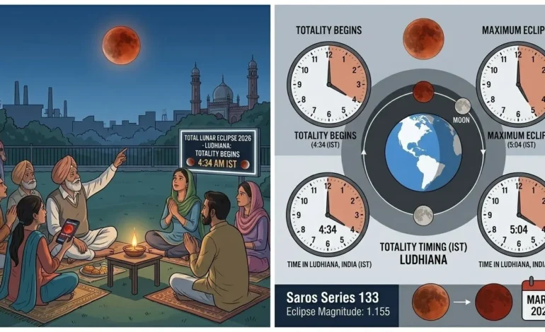 Moon Eclipse 2026: Stunning Blood Moon Night