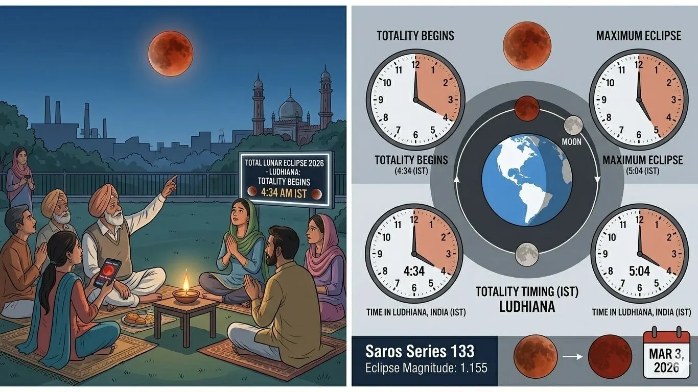 Moon Eclipse 2026: Stunning Blood Moon Night