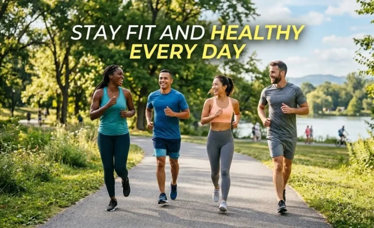 10 Simple Ways to Stay Fit and Healthy Every Day